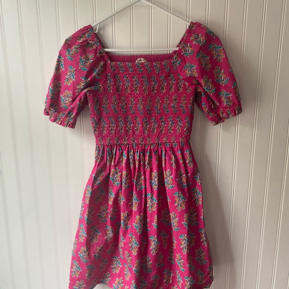 Crewcuts Pink Floral Kids Dress size 12